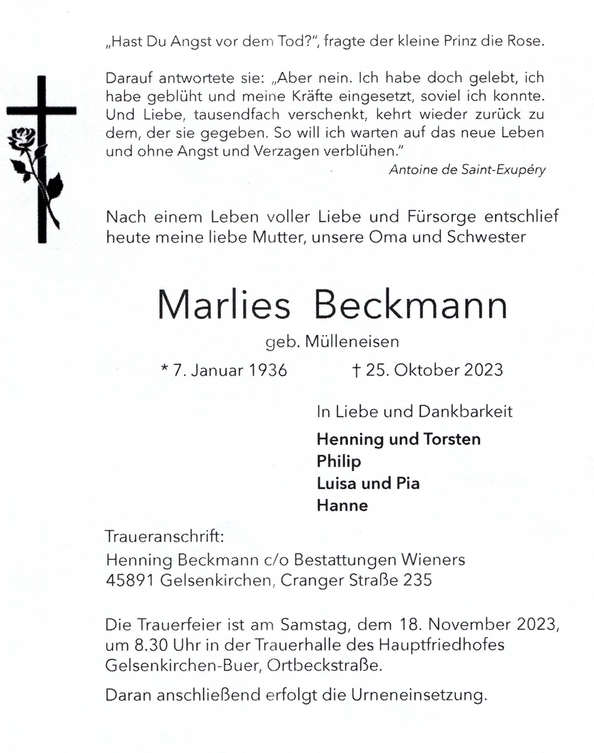 Beckmann Zeitung